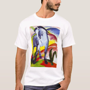 Camiseta azul del caballo de Franz Marc