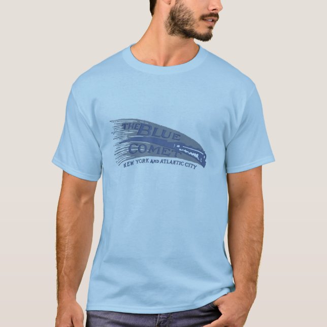 Camiseta azul del cometa (Anverso)