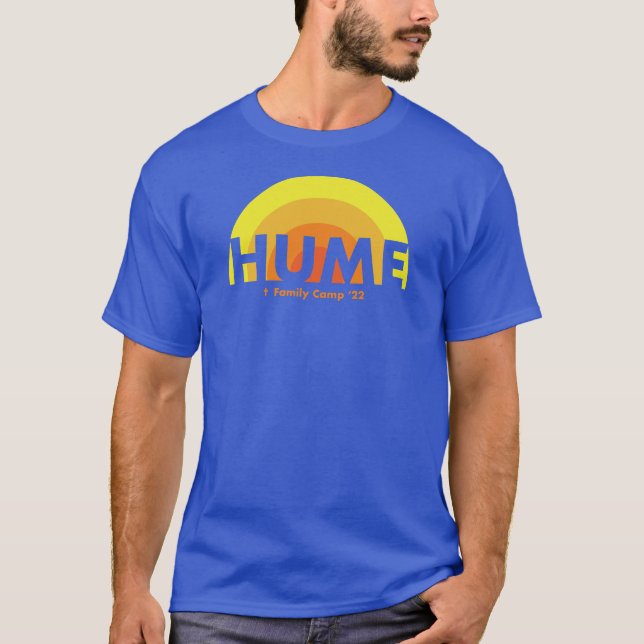 Camiseta azul del equipo masculino (Anverso)