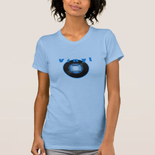 Camiseta Azul del expediente 1967 del vinilo 45