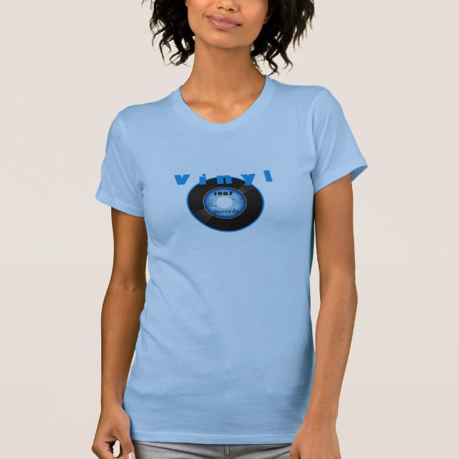 Camiseta Azul del expediente 1967 del vinilo 45 (Anverso)
