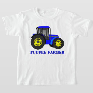 Camiseta Azul del futuro granjero