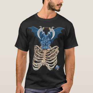 Camiseta azul del Gargoyle