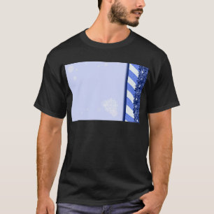 Camiseta Azul del invierno