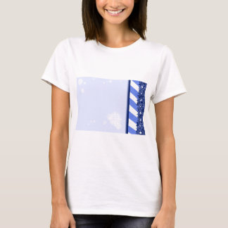 Camiseta Azul del invierno