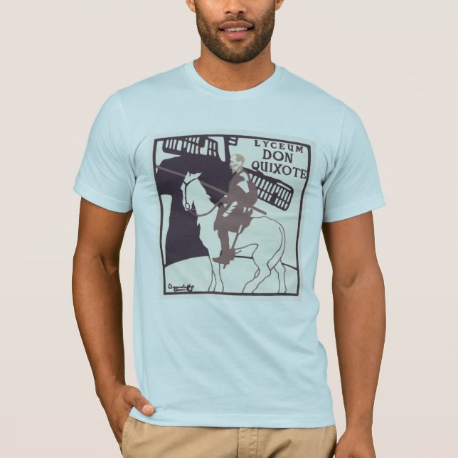 Camiseta Azul del lt de Don Q del liceo (Anverso)