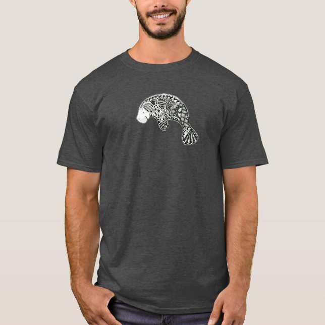 Camiseta Azul del Manatee (Anverso)