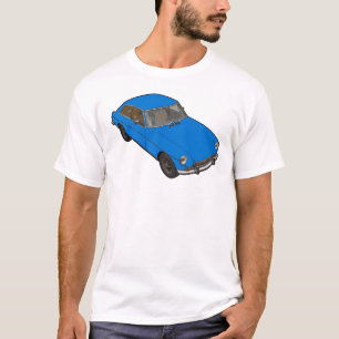 Camiseta azul del mgb