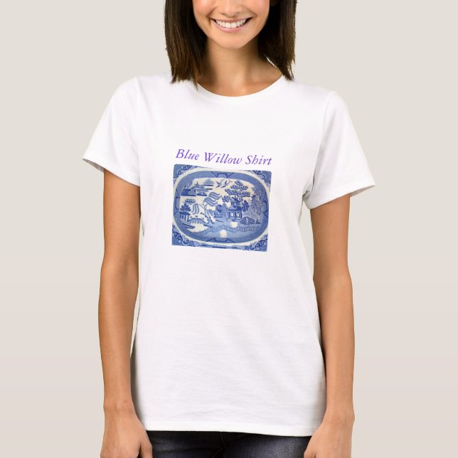 Camiseta azul del sauce - recuerdos inmediatos (Anverso)