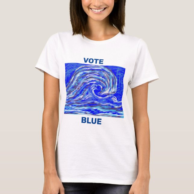 Camiseta Azul del voto (Anverso)