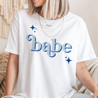 AZUL Disco Babe Bridal Party hen fiesta Shirt