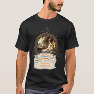 Camiseta Azul Dorada de la Cita de Copperfield de 