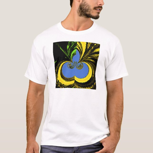 Camiseta Azul dorado (Anverso)