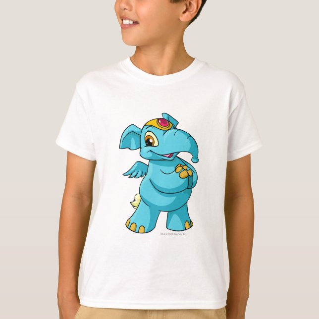 Camiseta Azul elefante (Anverso)