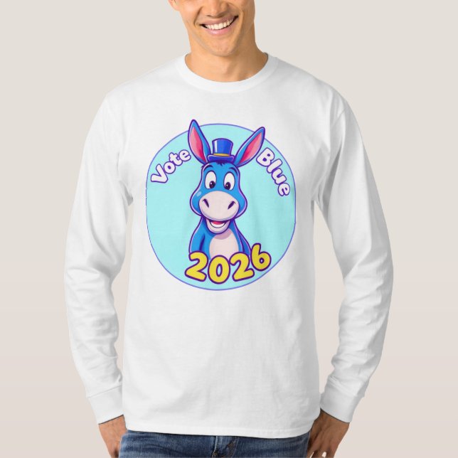 Camiseta azul en 2026 (Anverso)