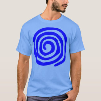 Camiseta Azul Espriral