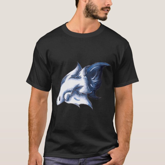 Camiseta Azul Fantasmagórico (Anverso)
