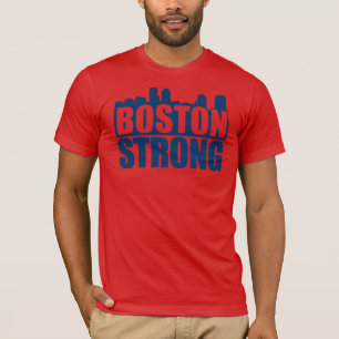 Camiseta Azul fuerte de Boston