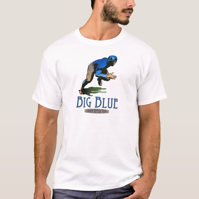 Camiseta Azul grande (Anverso)