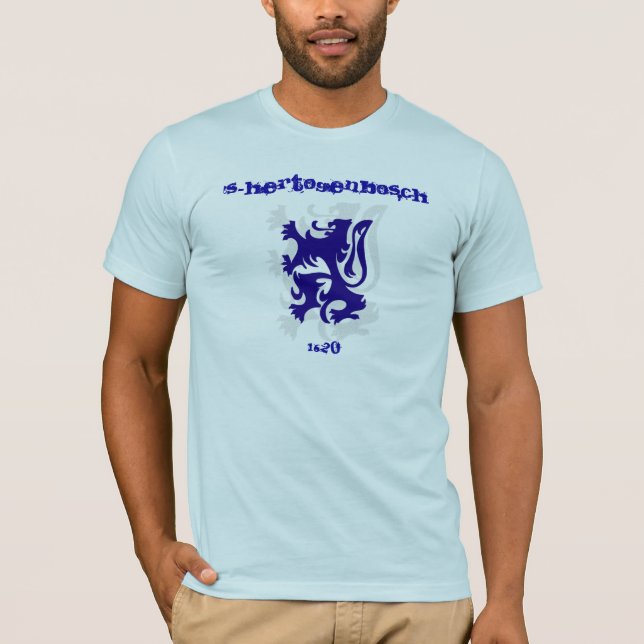 Camiseta azul grande (Anverso)