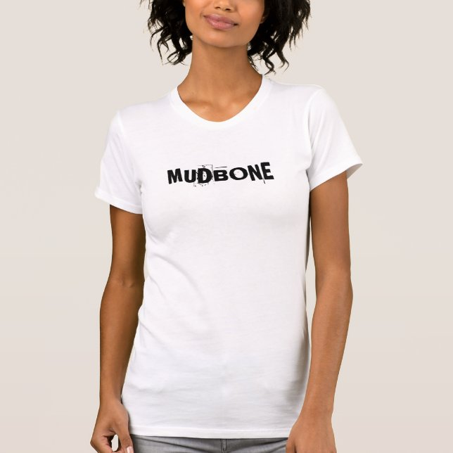 CAMISETA AZUL IM DE MUDBONE CON LA BANDA DETRÁS (Anverso)