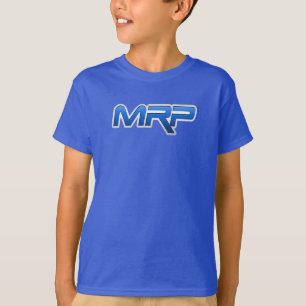 Camiseta Azul infantil -MRP- logotipo