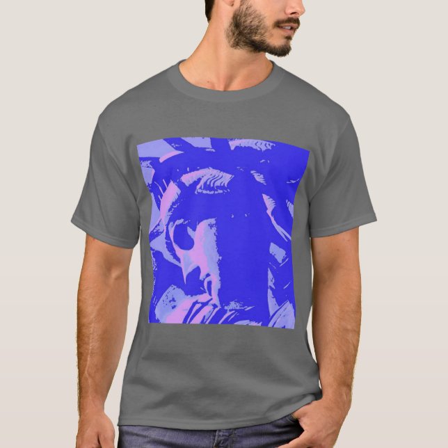 Camiseta Azul Lady Liberty (Anverso)