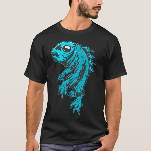 Camiseta Azul Laguna (Anverso)