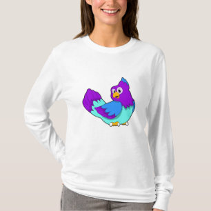 Camiseta Azul loro
