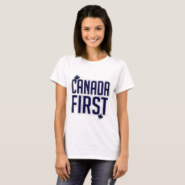 CAMISETA AZUL MARINO CANADAFIRST