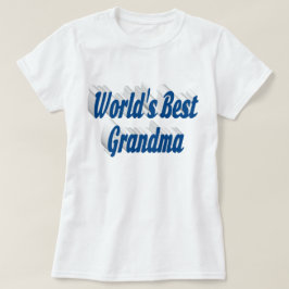 Camiseta azul marino de la abuela