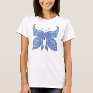 Camiseta Azul mariposa
