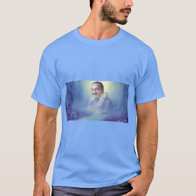 Camiseta azul masculina (Anverso)