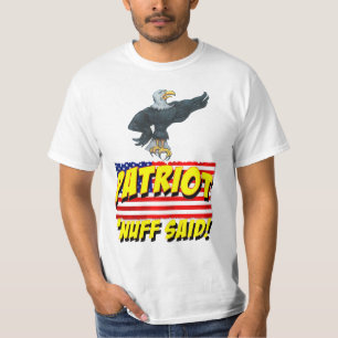 Camiseta Azul mate. '¡Nuff dijo!
