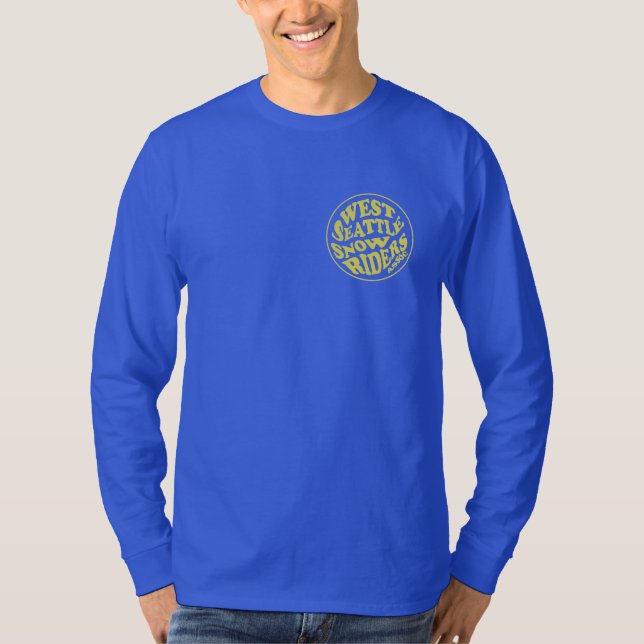 Camiseta Azul nevado (Anverso)