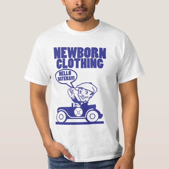 Camiseta azul newborn2 (Anverso)