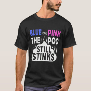 Camiseta Azul O Rosa La Poo Aún Apesta Revelación De Género