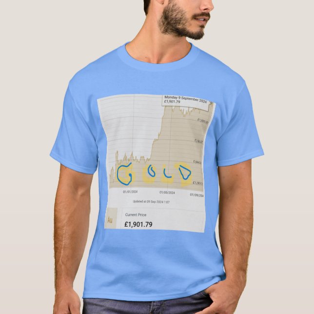 Camiseta Azul-Oro (Anverso)