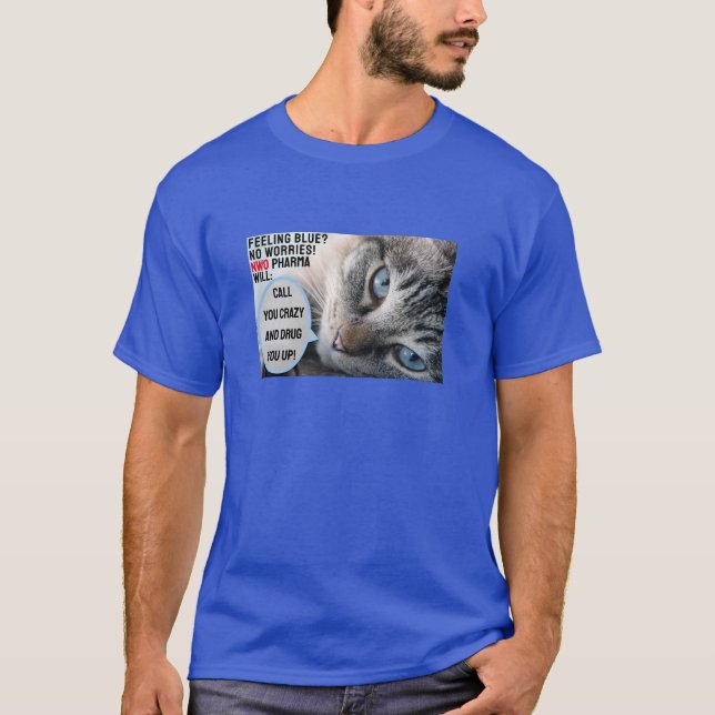 Camiseta azul (oscura) (Anverso)