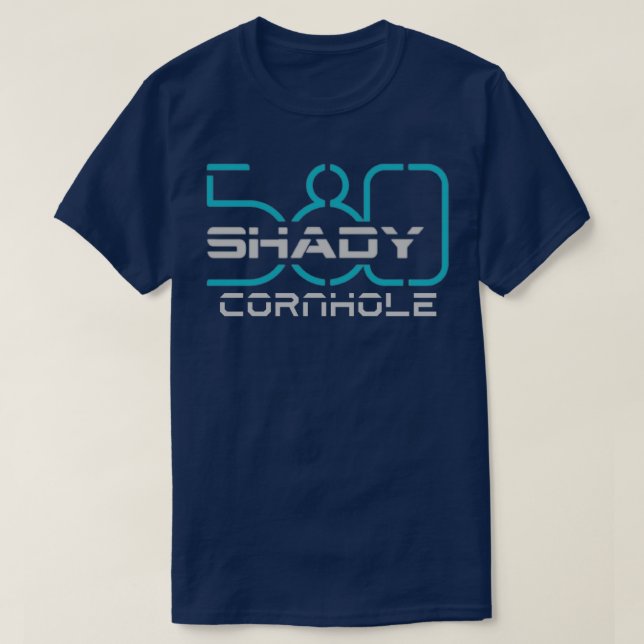 Camiseta Azul oscuro 580 (Diseño del anverso)