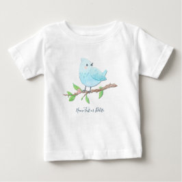 Camiseta azul para bebé