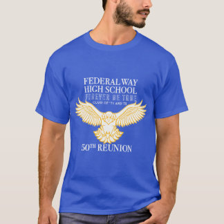 Camiseta azul para hombres