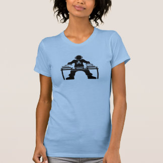 Camiseta Azul para mujer del tanque del foco