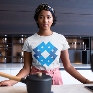 Camiseta Azul Pastel