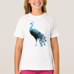 Camiseta Azul Peacock