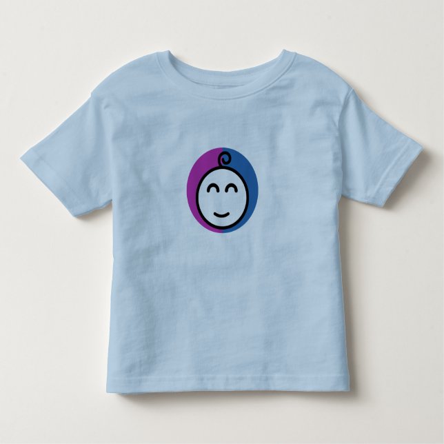 Camiseta azul pequeña (12M-5T) (Anverso)