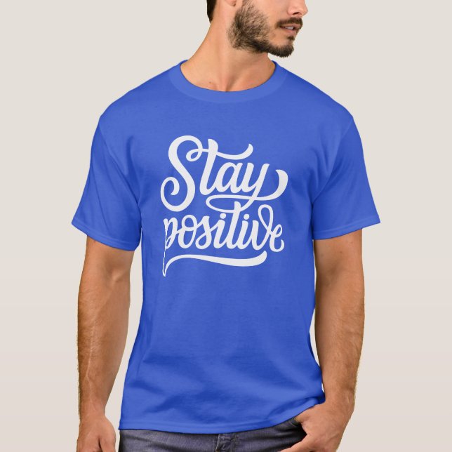 Camiseta Azul positivo (Anverso)