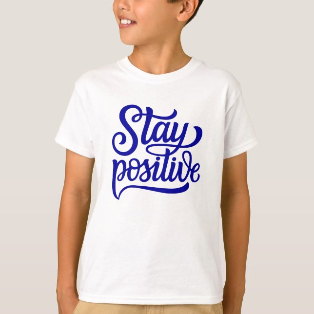 Camiseta Azul positivo (Anverso)