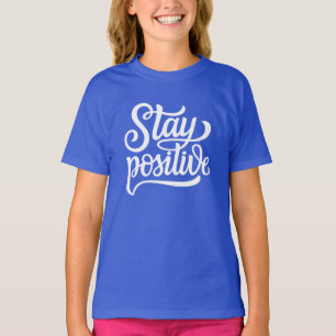 Camiseta Azul positivo