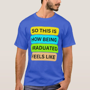Camiseta azul real profundo SO_ESTA_ES_CÓMO_BEING_